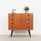 Commode en teck, design danois, années 1970, production: Danemark
