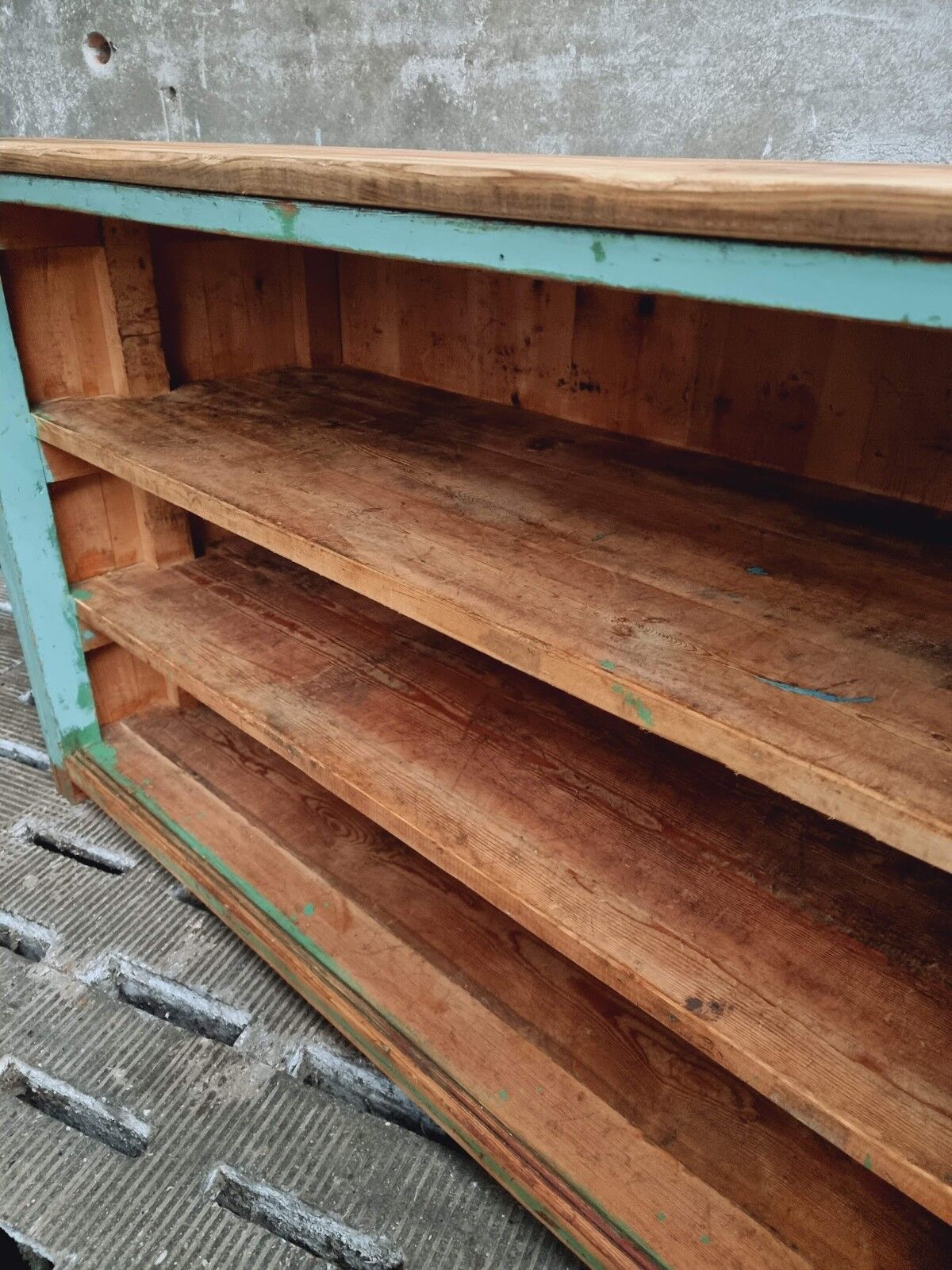 Old sideboard dresser cabinet pine kitchen island