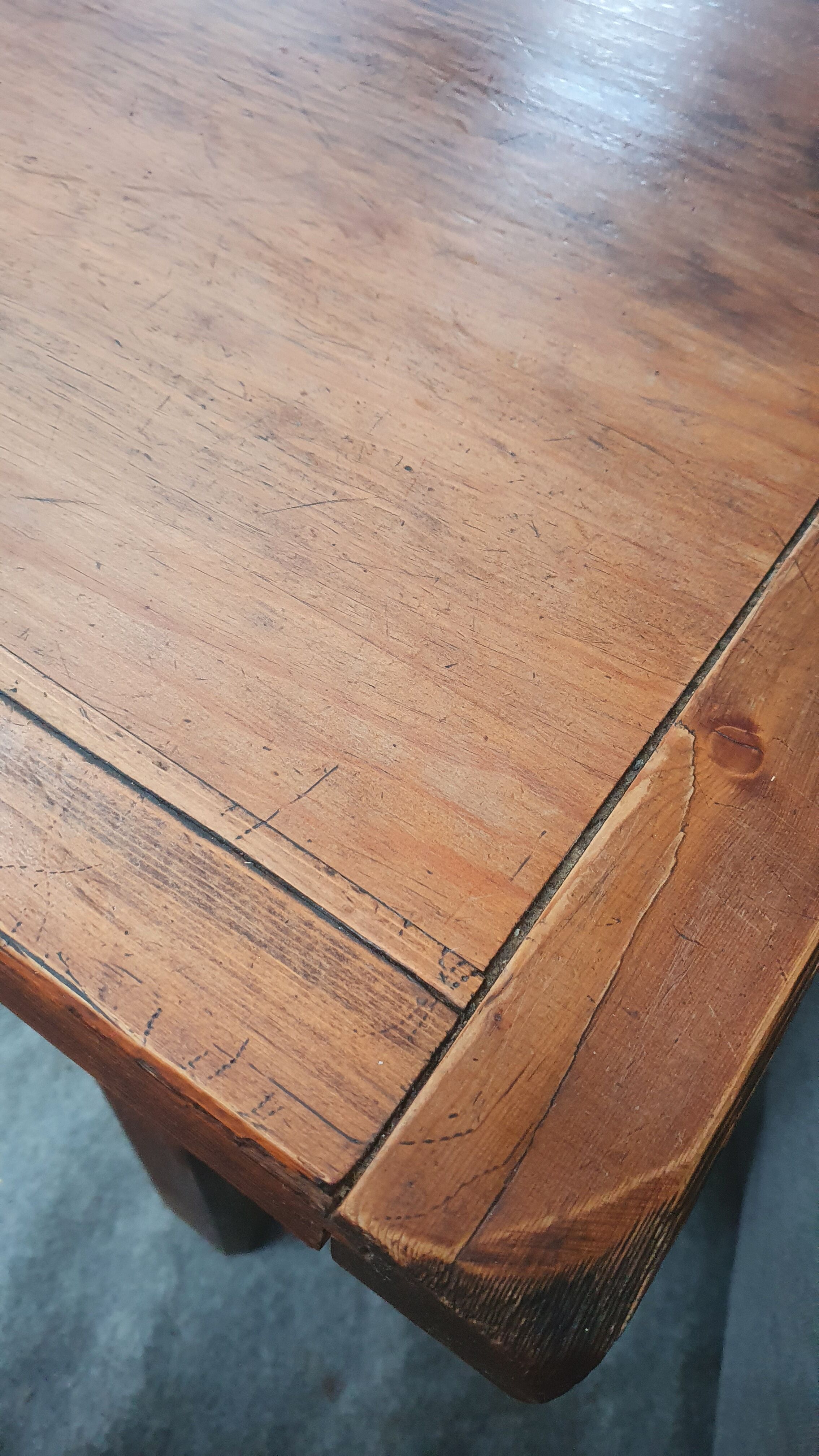 Fir farmhouse table