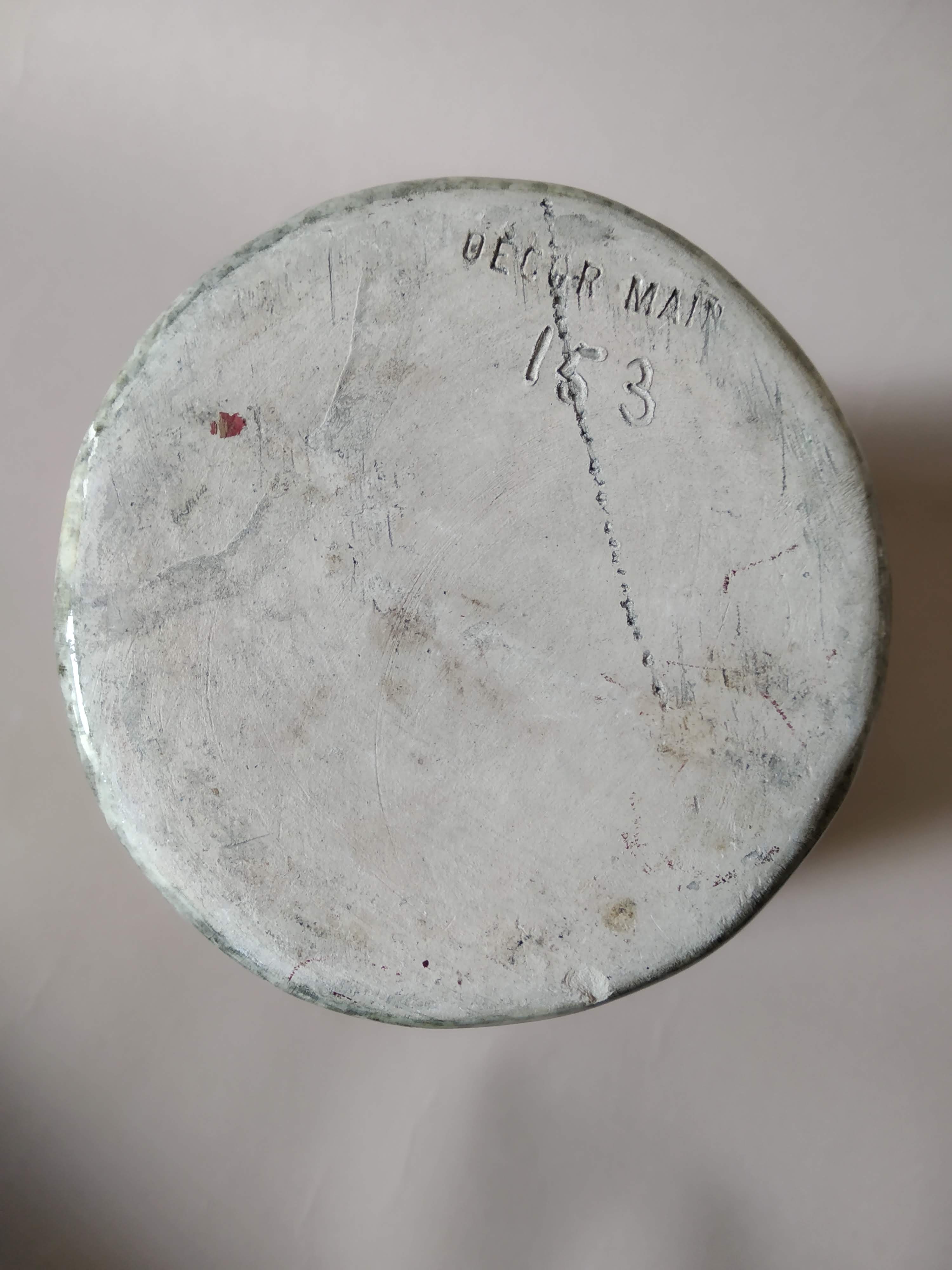 Thistle vase J Yyell Vallauris