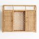 Etagère vintage en rotin
