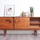 Sideboard 1960 style scandinavian 180cm