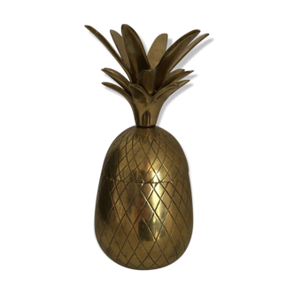 Ananas laiton décoratif années 60