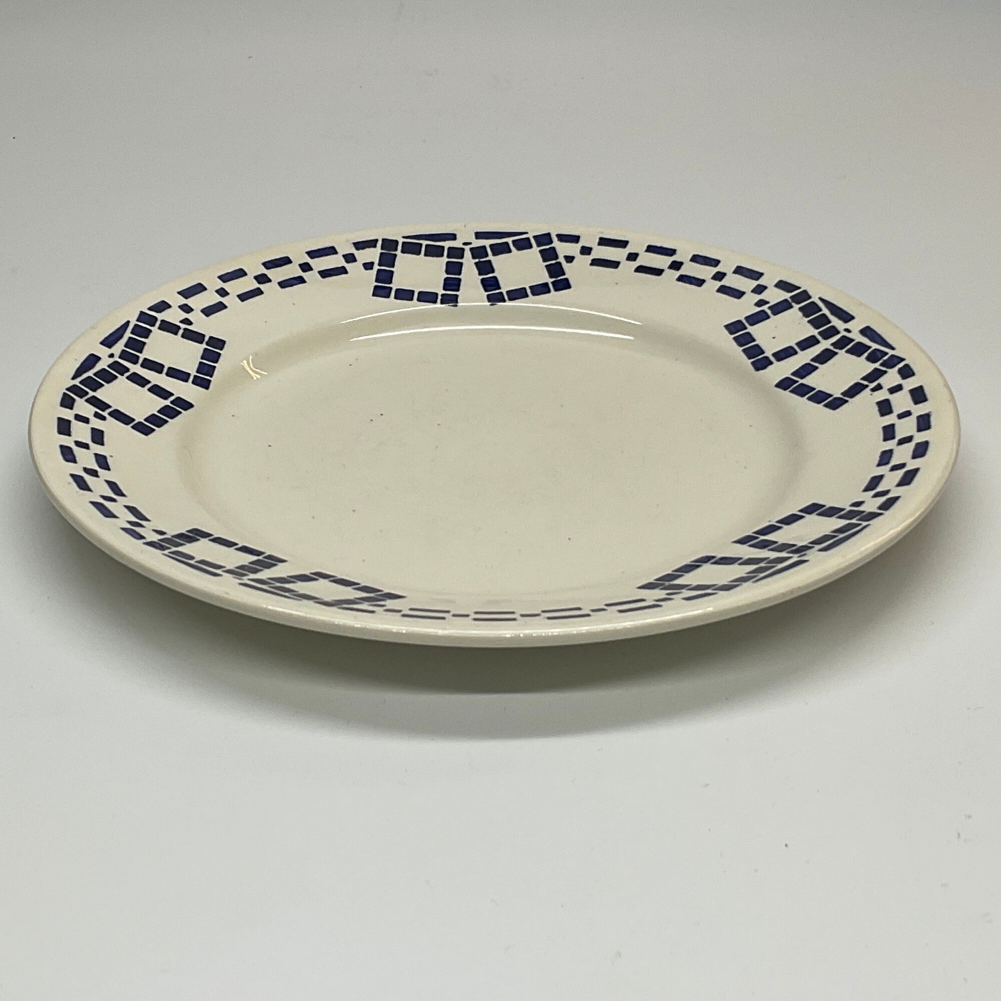 Set of 6 plates earthenware "P.B. Rochechouart -Limoges- Model Anna"
