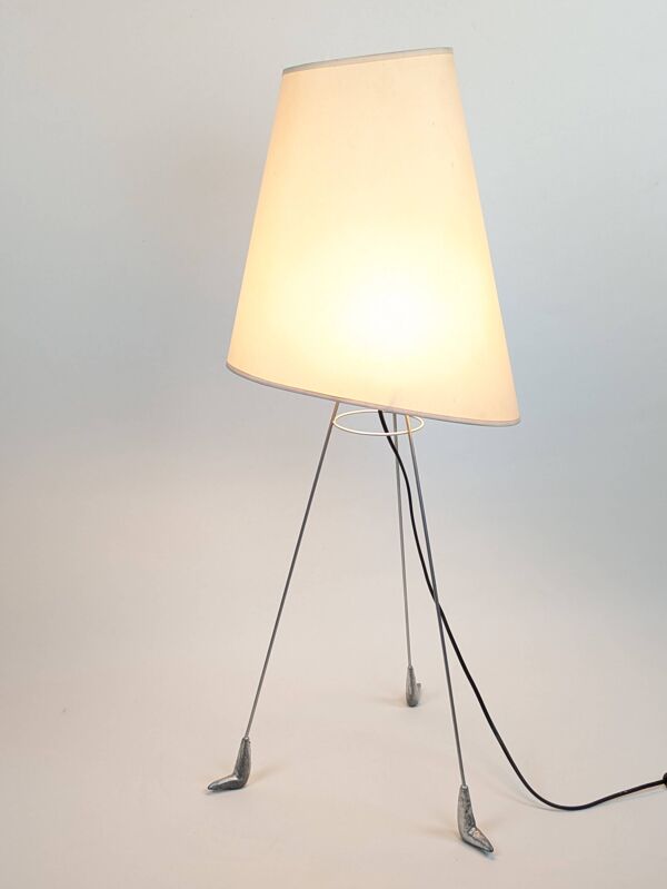 Lampe tripode filaire Louis Drimmer, France 1980