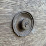 Chest of drawers in solid oak Louis Philippe aero erased 19th