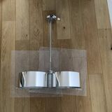 Cinna pendant light Chromed metal Design 2000
