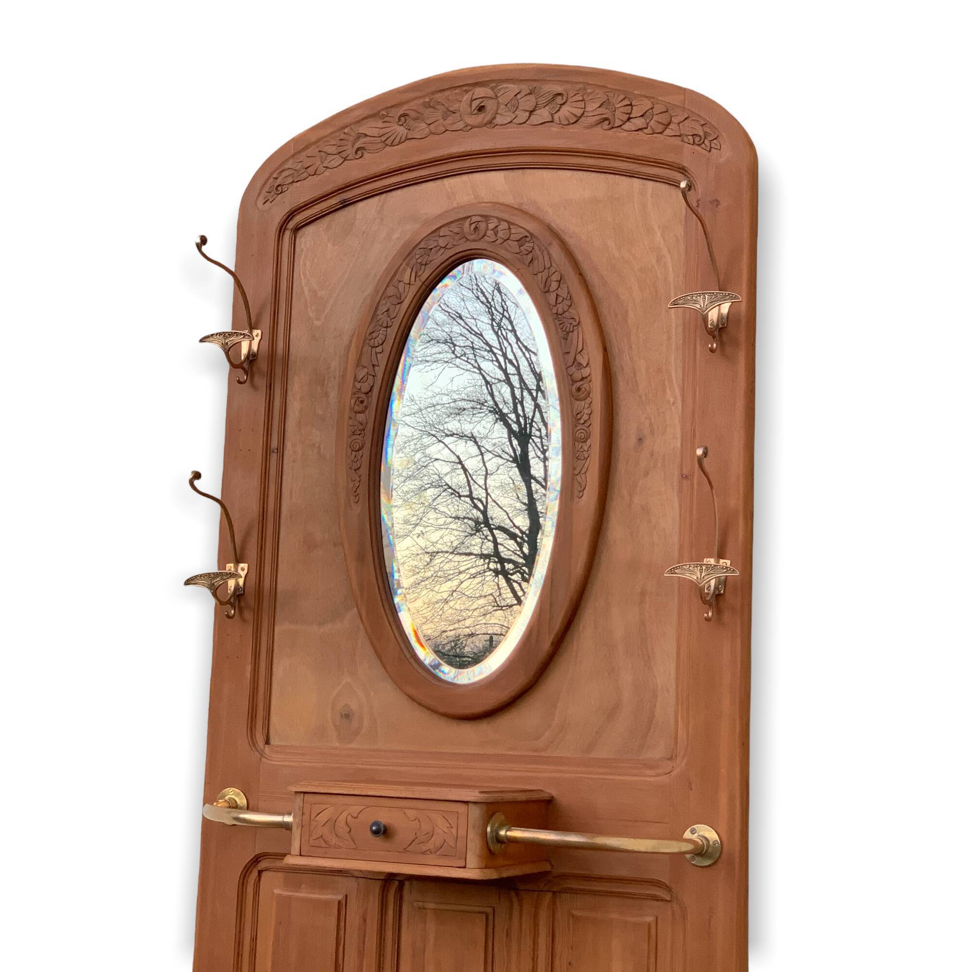 Vestiaire Art déco Noyer 1920