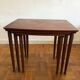 Scandinavian nesting tables Mobelintarsia