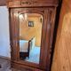 Antique carved wardrobe – solid wood Louis Philippe style