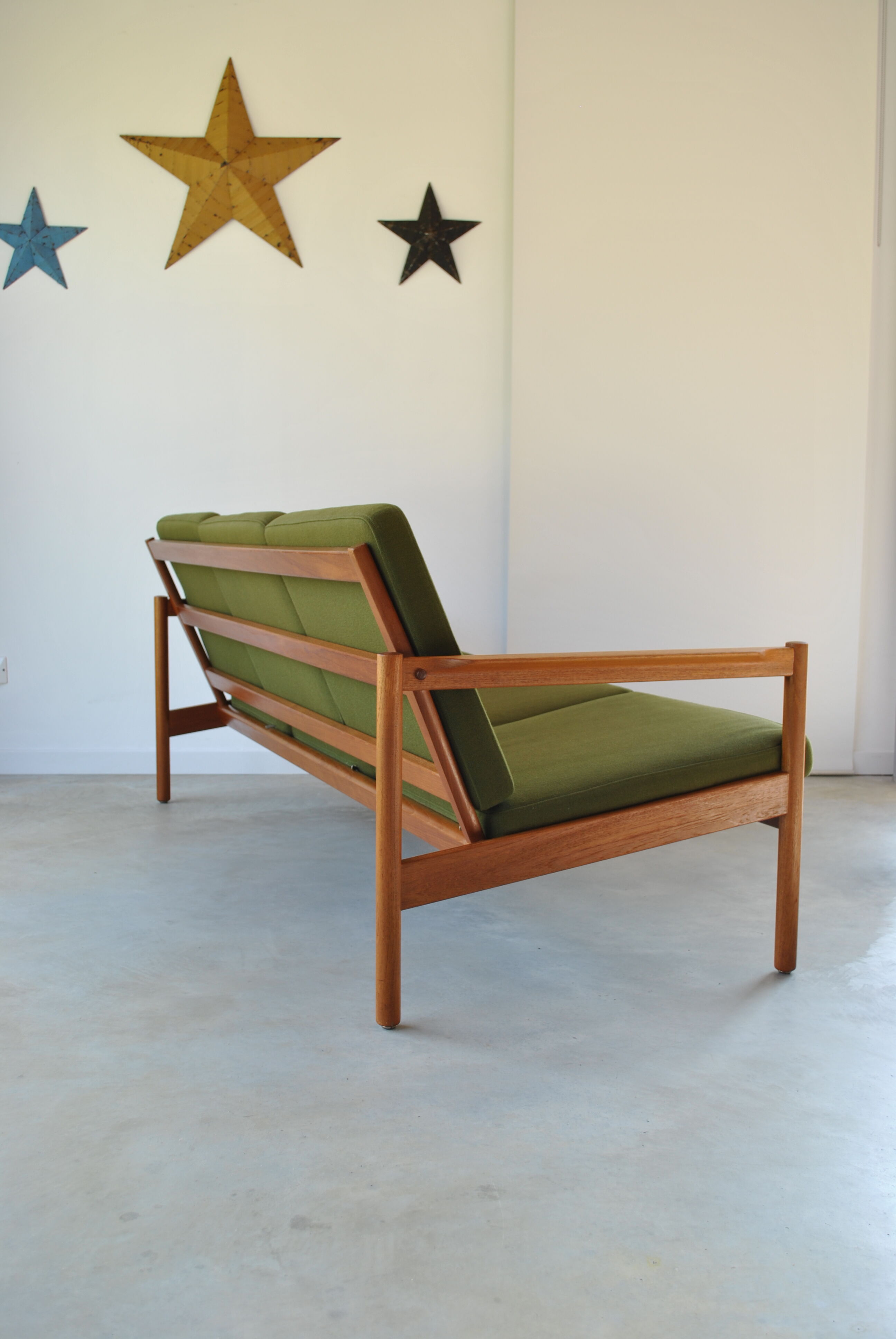 Danish sofa by Kai Kristiansen by Magnus Olesen for Domus Danica year 60