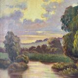 Forest landscape by Bernard