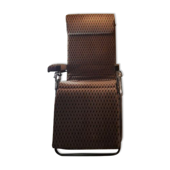 Transat relax chaise longue lafuma vintage 1970-80