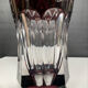 Vintage crystal vase from Val St Lambert