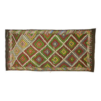 Tapis kilim artisanal anatolien 337 cm x 167 cm