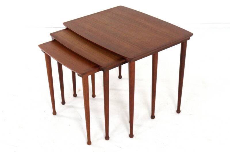 Jørgen Aakjær Jørgensen for Møbelintarsia nesting tables - danish design