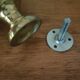 Brass stair ball