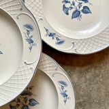 5 hollow plates Villeroy & Boch in porcelain