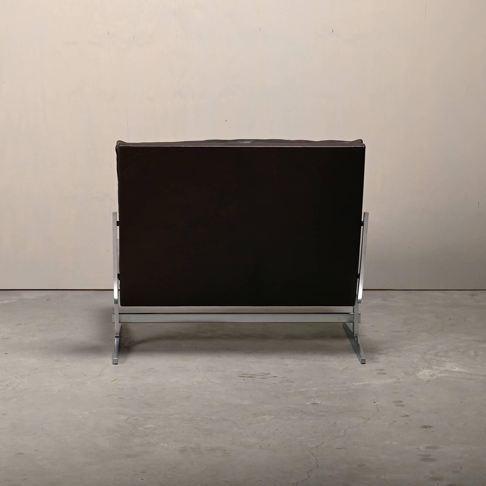Kastholm & Fabricius BO-561 Lounge Chair in Chocolate Brown Leather Bo-Ex
