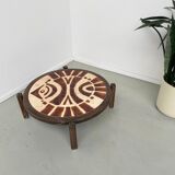 Ceramic coffee table "fish" Maud