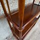 Vintage rattan bookcase shelf 70s