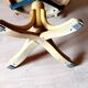 Fauteuil de bureau pivotant by ZPM Radomsko 1950 vintage