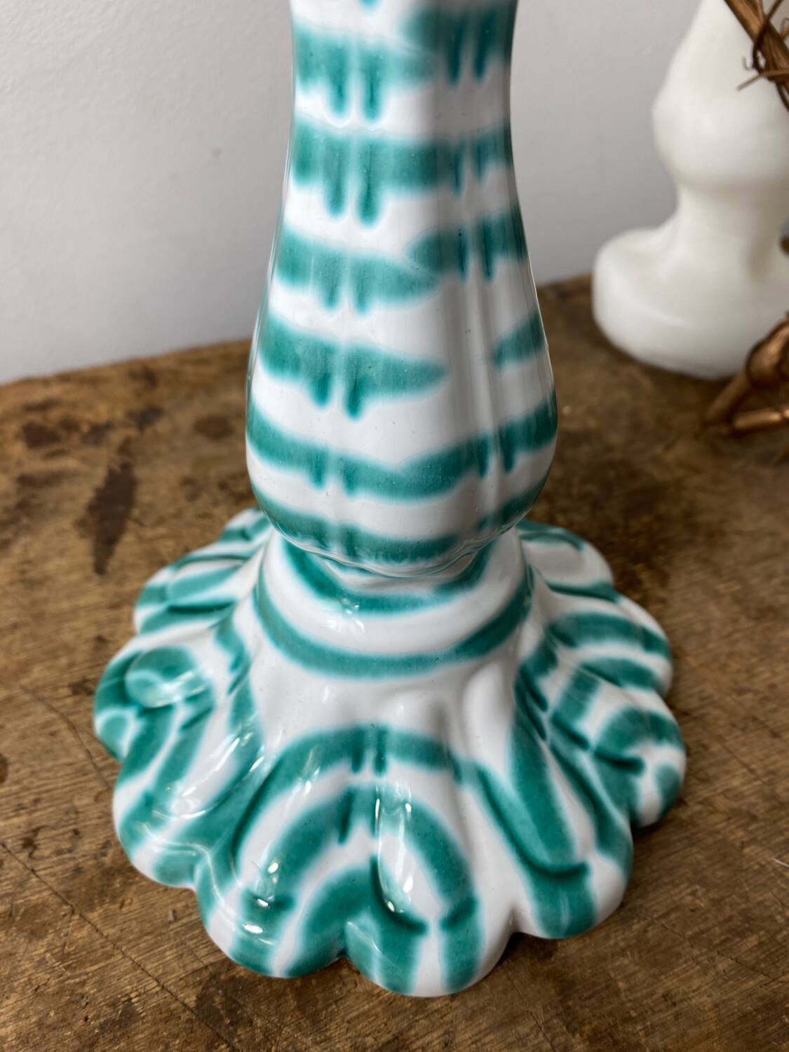Ceramic candle holder