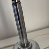 Paire lampes vintage 1940 de bureau jumo 210 chromée design - 50 cm