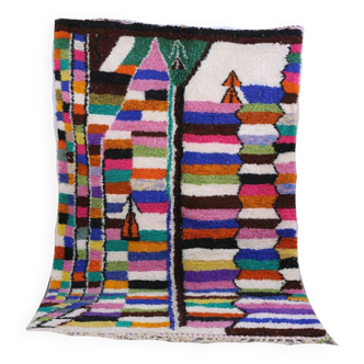 Mrirt handmade wool Berber rug 250 X 150 CM