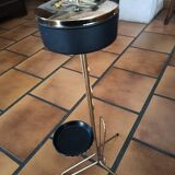 Cendrier tourniquet vintage pied central