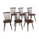 6 vintage bistro chairs