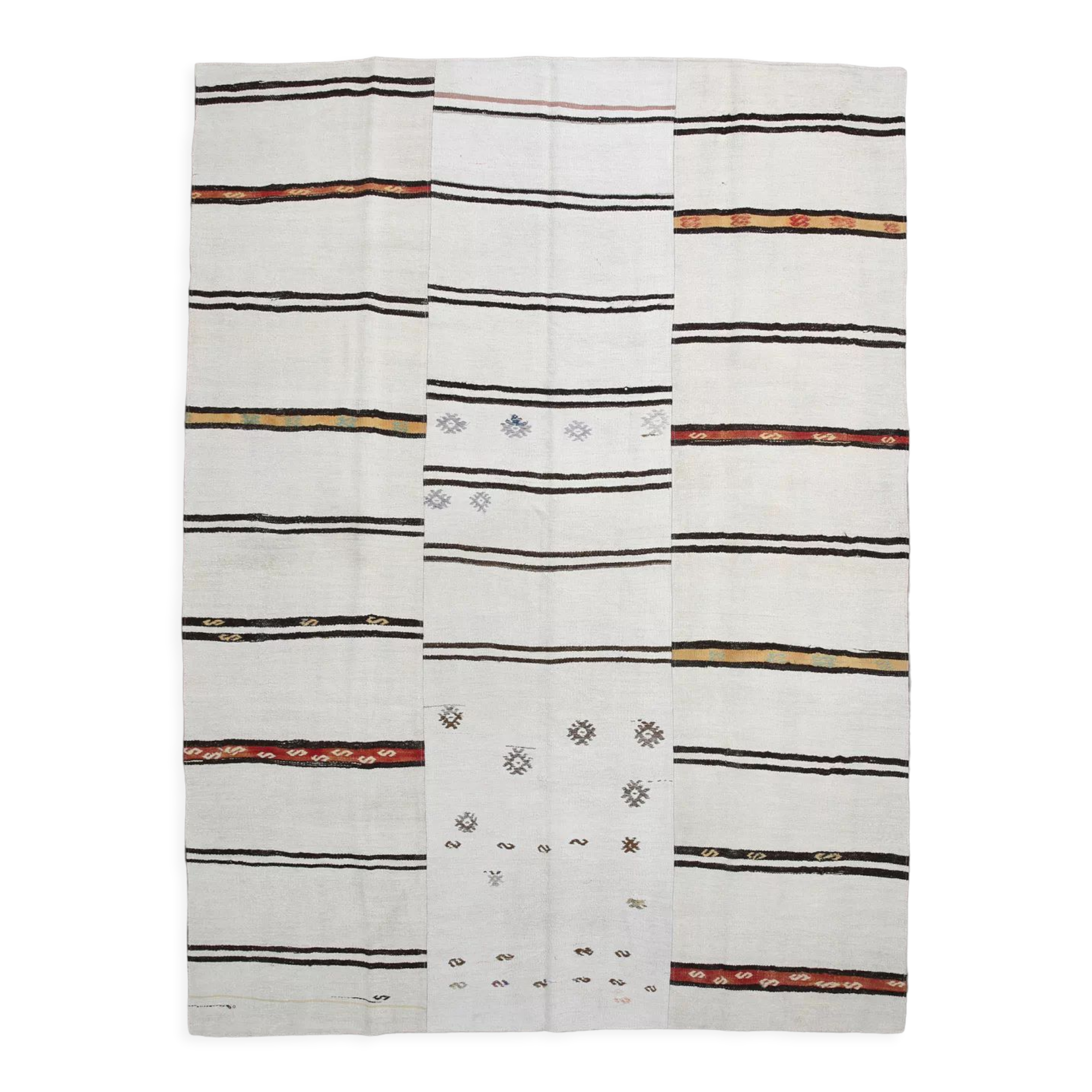 8x10 oversize modern vintage rug 232x314cm