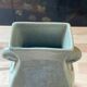Chinese celadon cracked earthenware vase – Art Deco inspiration – 23