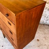 5-drawer teak dresser by Nathan, 60s