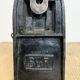 Lampe de Banque Vintage en Émail Vert de BUR, 1930s