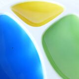 Multicoloured aperitif plate Gien 210773