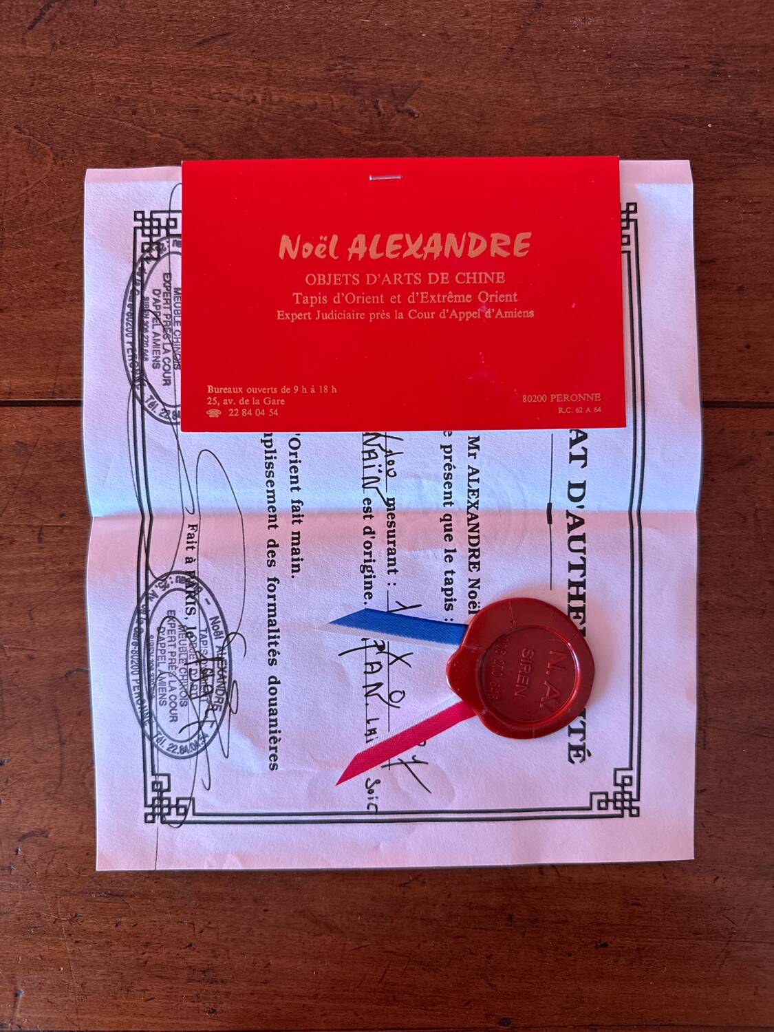 Nain Persian carpet made of wool and silk