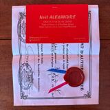 Nain Persian carpet made of wool and silk