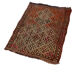 Vintage turkish kilim runner, 63 x 54 cm