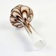 Vintage Pop Art Glass Vase from Opaline Florence, Italy, 1970s
