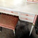 Old dressing table 1900 mirror 3 shutters
