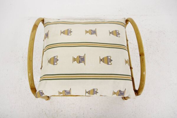 Repose-pied en rotin, Suède, 1970