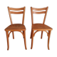 Pair of bistro chairs 50s