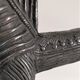 Horse sculptural brass solid patina black design