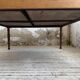 Grande table de ferme XL chêne « carrée » conférence 1950