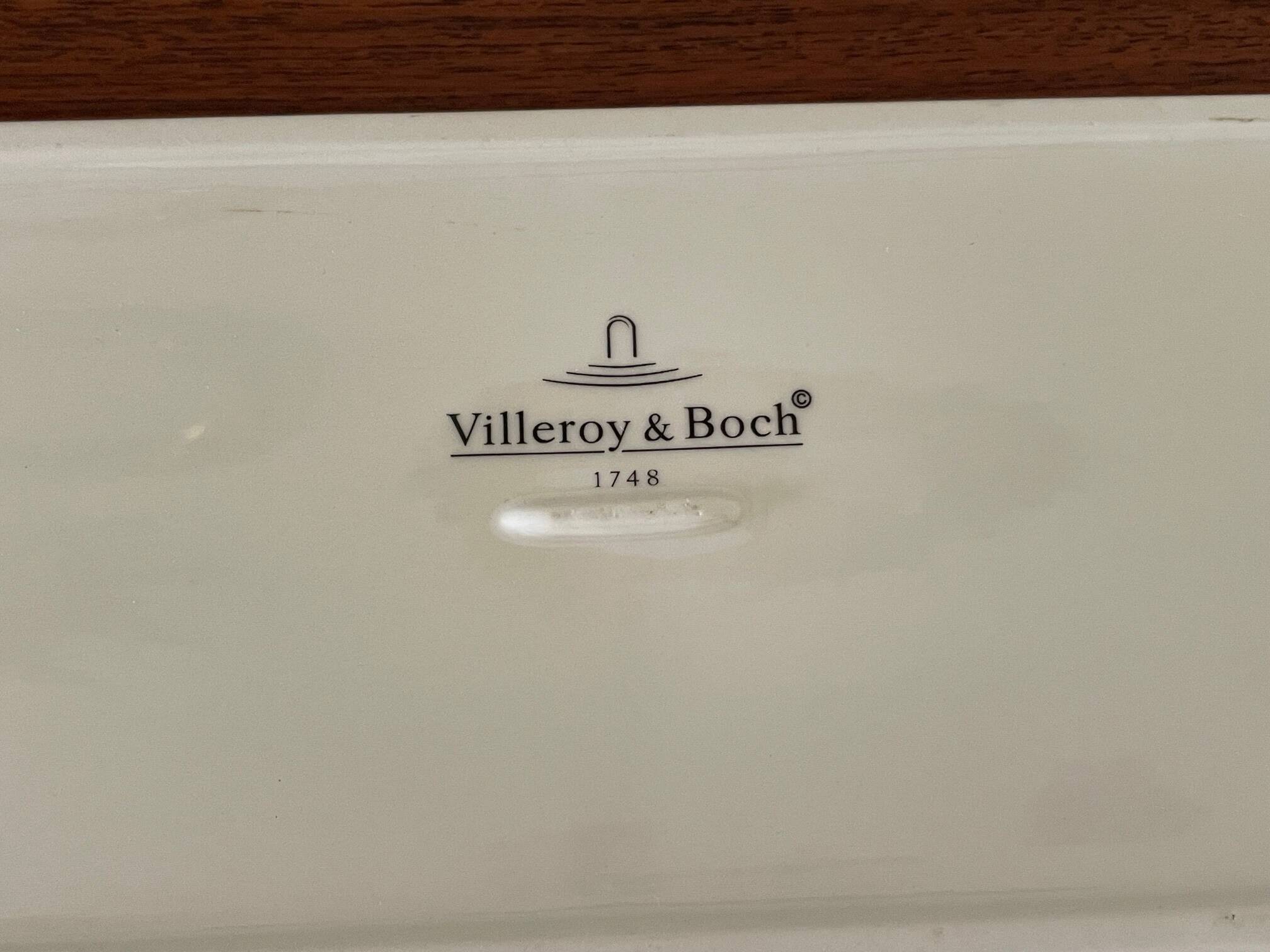 Spice pots and their tray Villeroy and Boch in earthenware