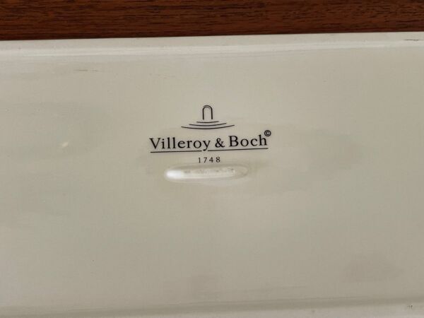 Pots à épices et leur plateau Villeroy et Boch en faïence