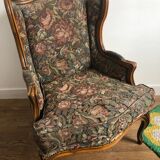 Vintage upholstered armchair Louis XV style 2 available