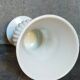 Antique milk glass baluster vase early 20th century