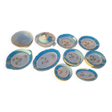 Service vaisselle Lunéville Badonviller KG  années 60/70